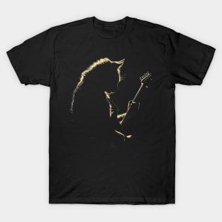 cat guitarist T-Shirt